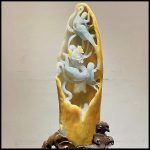 Icy Emerald Yellow Jadeite｜Decoration (Taipeh)