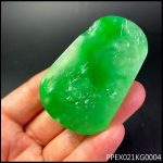 Icy Emerald Green Jadeite Pendant｜Buddha (臺北) - Image 4