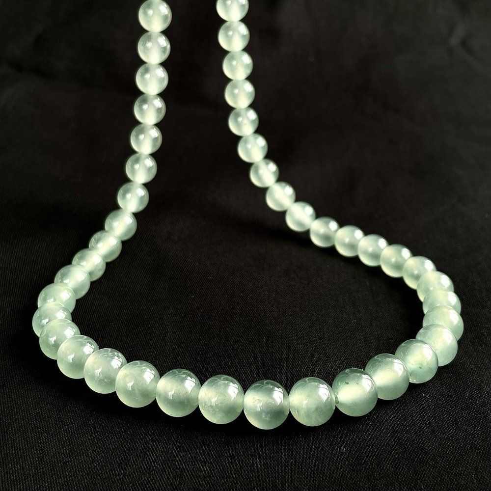 88888.jpgBildHsinchu Glassy Transparent Jadeite Bead Necklace (Hsinchu) - Image 1