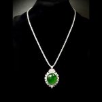 Collar de jadeíta vidrioso - Imagen 5