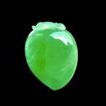 Icy Emerald Green Jadeite Pendant｜Peach (臺北)