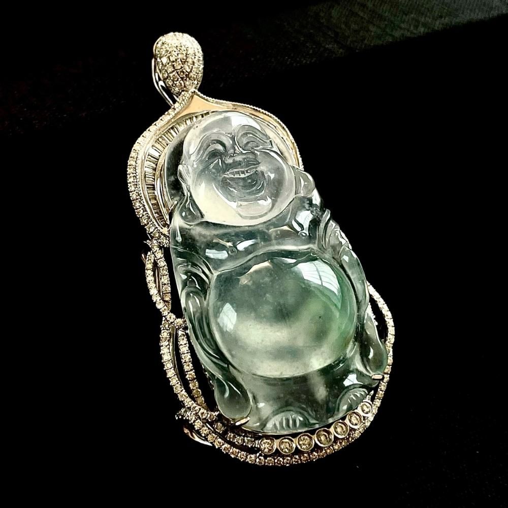 S__3227653_0.jpg台北 Icy Jadeite Pendant Maitreya (Taipei) - 图片 1